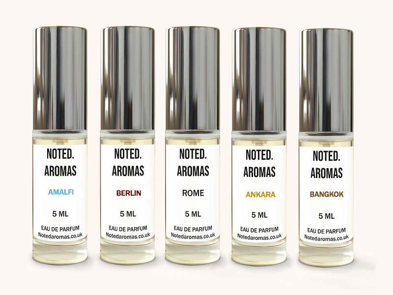 5ml x 5 Bundle All Fragrances Noted Aromas