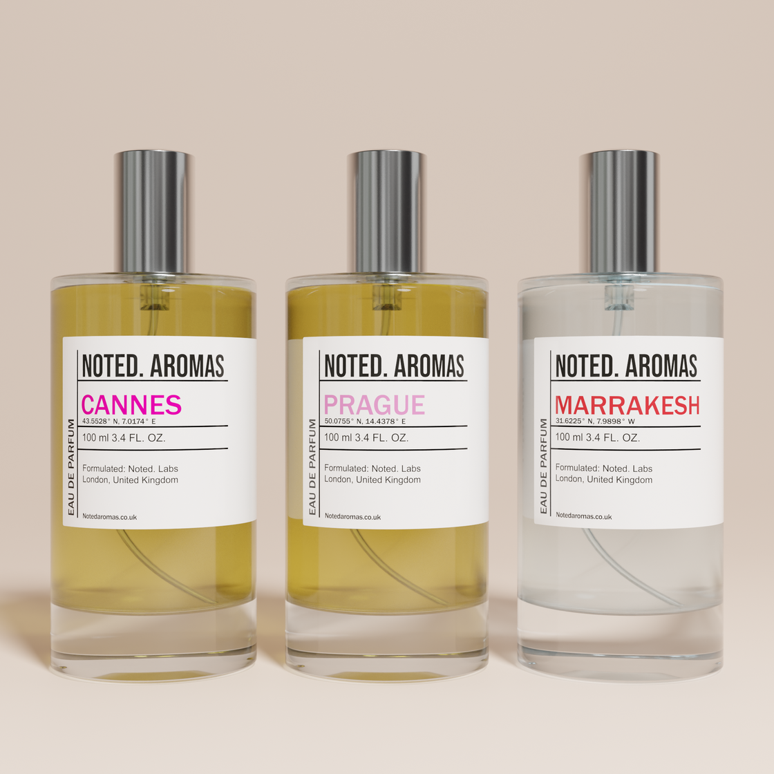 100ml x 3 Women's Summer Holiday Bundle